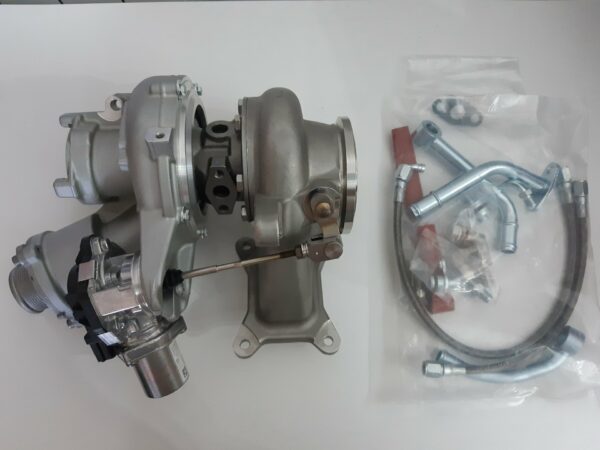 R2Z - TURBOCOMPRESSORE UPGRADE 06K145722 IS38/GTX3071R BIG 550HP 2.0TFSI TSI MQB GEN3 - immagine 6