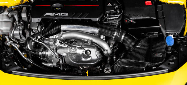 EVENTURI - KIT COMBO ASPIRAZIONE / INLET CARBON MERCEDES A35 AMG W177 - immagine 2