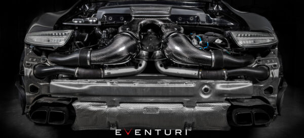 EVENTURI - KIT ASPIRAZIONE CARBON PORSCHE 991 TURBO / TURBO S - immagine 2