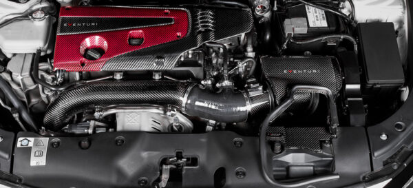 EVENTURI - KIT ASPIRAZIONE CARBON HONDA CIVIC FK8 TYPE R - COMPLETE PACK - immagine 3