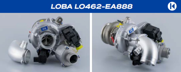 LOBA MOTORSPORT - TURBOCOMPRESSORE LO462 2.0 TFSI TSI EA888.3 MQB