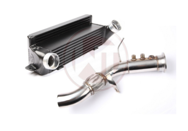 WAGNER TUNING - KIT INTERCOOLER + DOWNPIPE BMW SERIE E90 325D 330D