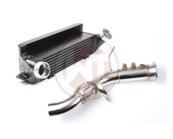 WAGNER TUNING - KIT INTERCOOLER + DOWNPIPE BMW SERIE E90 335D