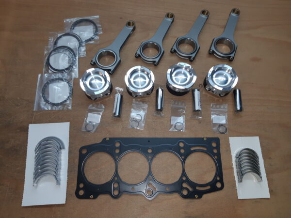 R2Z/WOSSNER - KIT MOTORE PERFORMANCE V2 BIELLE H-BEAM + PISTONI 1.4 TJET - 1.4 MULTIAIR