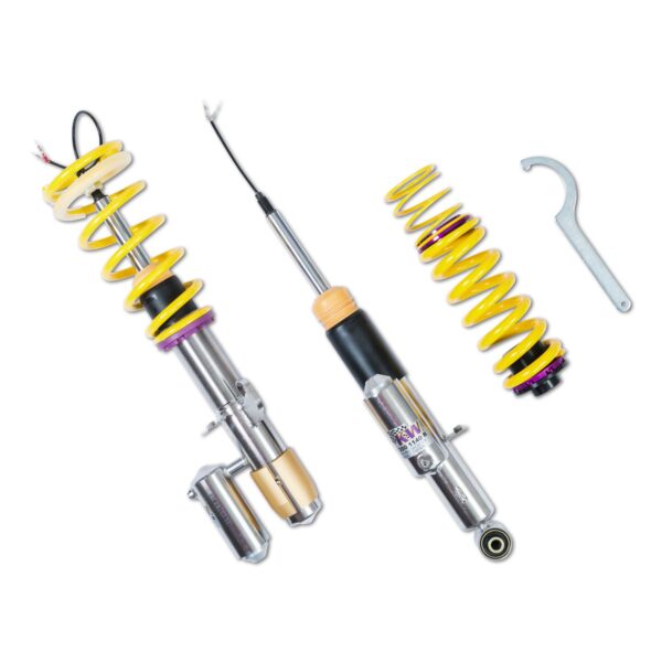 KW SUSPENSION - DDC 39080029 - KIT COILOVER PLUG & PLAY INOX / VW GOLF MK7 - MK7.5 - immagine 2