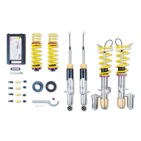 KW SUSPENSION - DDC 39080029 - KIT COILOVER PLUG & PLAY INOX / VW GOLF MK7 - MK7.5