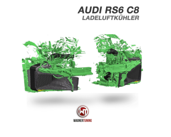 WAGNER TUNING - KIT INTERCOOLER COMPETITION AUDI RS6 C8 - immagine 4