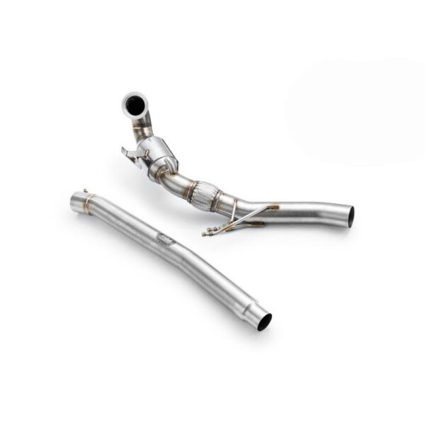 RM MOTORS - DOWNPIPE + KAT 2.0 TFSI TSI EA888.3 MQB 4WD - S3 / TTS / 7R / 7.5R / LEON CUPRA - immagine 2