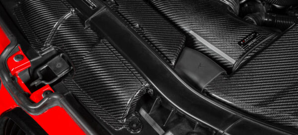 EVENTURI - CONVOGLIATORE CARBONIO BMW M3 E90 / E92 / E93 MATTE - immagine 3