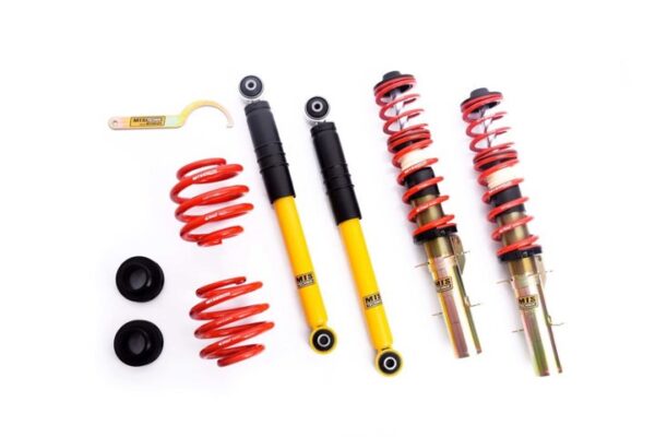 MTS TECHNIK - ASSETTO REGOLABILE CON PIASTRE CAMBER STREET AUDI A3 8L / SEAT LEON 1M / SKODA OCTAVIA 1U / VW GOLF MK4 4X4