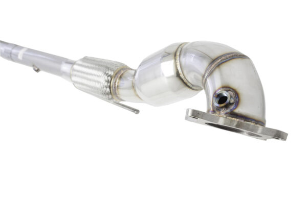 XFORCE VAREX - DOWNPIPE 3" CON MARMITTA CATALITICA - VOLKSWAGEN GOLF MK5 / MK6 GTI - immagine 3