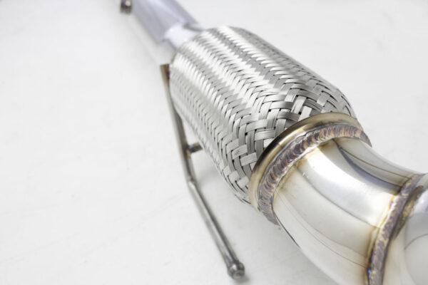 XFORCE VAREX - DOWNPIPE 3" CON MARMITTA CATALITICA - VOLKSWAGEN GOLF MK5 / MK6 GTI - immagine 2
