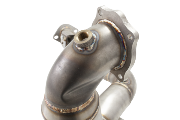XFORCE VAREX - DOWNPIPE DA 2,5" CON CONVERTITORE CATALITICO AD ALTO FLUSSO, ACCIAIO INOSSIDABILE 304 (solo per uso su pista e fuoristrada) - immagine 2