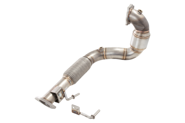 XFORCE VAREX - DOWNPIPE DA 2,5" CON CONVERTITORE CATALITICO AD ALTO FLUSSO, ACCIAIO INOSSIDABILE 304 (solo per uso su pista e fuoristrada)