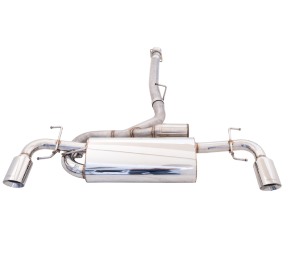XFORCE VAREX - SISTEMA CAT-BACK DA 3", ACCIAIO INOSSIDABILE GREZZO 409