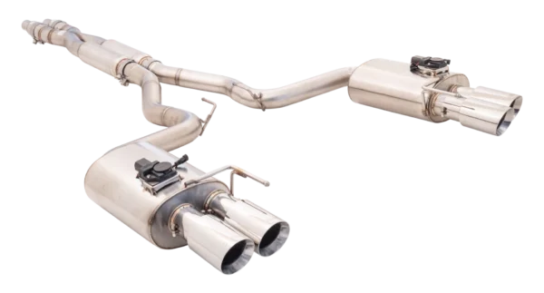 XFORCE VAREX - SISTEMA CAT-BACK DA 2,5" CON SILENZIATORI OVALI, ACCIAIO INOSSIDABILE 304