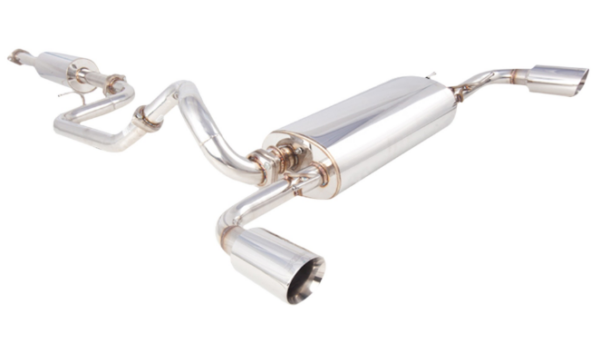 XFORCE VAREX - SISTEMA CAT-BACK DA 2,5" CON SILENZIATORE CENTRALE, ACCIAIO INOSSIDABILE 304