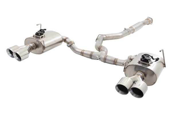 XFORCE VAREX - SISTEMA CAT-BACK DA 3" CON SILENZIATORE (sistema valvolato), ACCIAIO INOSSIDABILE 304