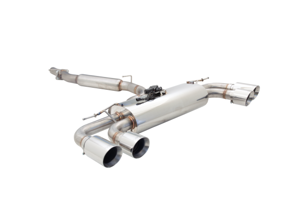 XFORCE VAREX - SISTEMA CAT-BACK DA 3" CON SILENZIATORE VAREX E CONTROLLER SMARTBOX, ACCIAIO INOSSIDABILE 304
