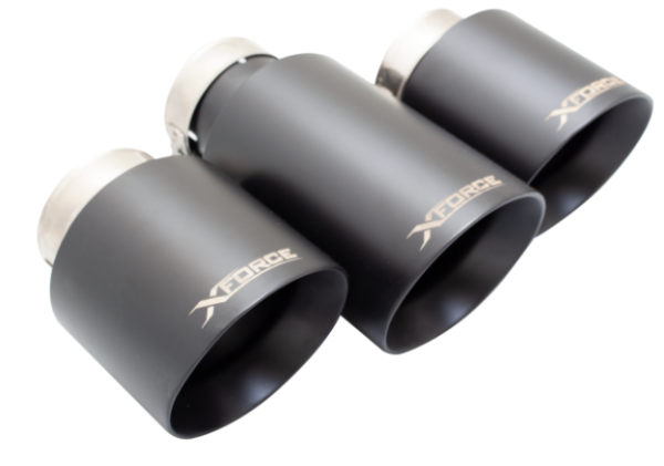 XFORCE VAREX - TERMINALI NERE DA 4" (solo per il sistema Xforce, NON adatte per OEM)