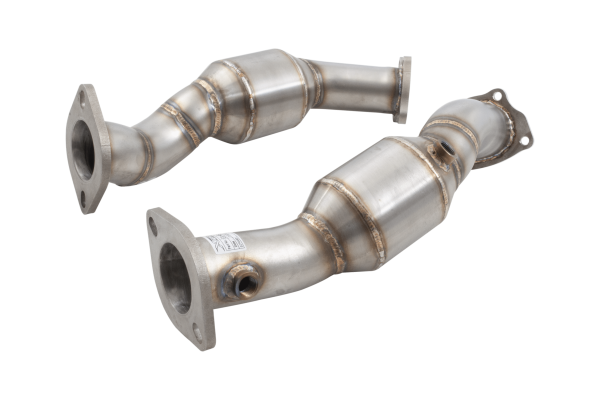 XFORCE VAREX - DOWNPIPE DA 2,5" CON CONVERTITORI CATALITICI AD ALTO FLUSSO, ACCIAIO INOSSIDABILE 304 (solo per uso su pista e fuoristrada) - immagine 2