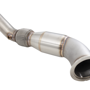 XFORCE VAREX - DOWNPIPE DA 4"-3" CON CONVERTITORE CATALITICO AD ALTO FLUSSO, ACCIAIO INOSSIDABILE 304 (solo per uso su pista e fuoristrada)