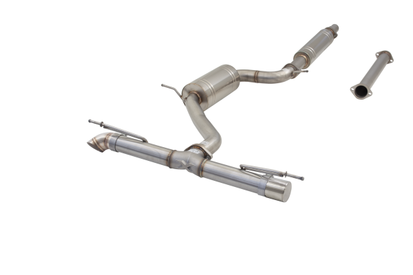 XFORCE VAREX - SISTEMA CAT-BACK DA 3" CON SILENZIATORE VAREX, ACCIAIO INOSSIDABILE 304