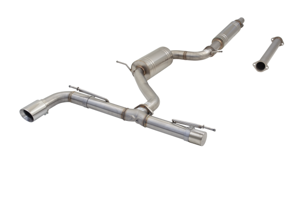 XFORCE VAREX - SISTEMA CAT-BACK DA 3" CON SILENZIATORE VAREX, ACCIAIO INOSSIDABILE 304 - immagine 2