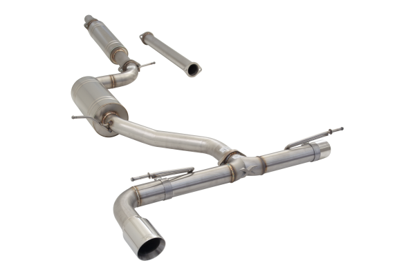 XFORCE VAREX - SISTEMA CAT-BACK DA 3" CON SILENZIATORE VAREX, ACCIAIO INOSSIDABILE 304 - immagine 4