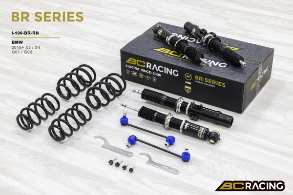 BC RACING - COILOVER BR REGOLABILE BMW X4 G02