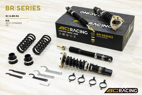 BC RACING - COILOVER BR REGOLABILE KIA STINGER CK 17+ RWD / AWD
