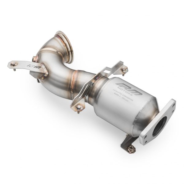 RM MOTORS - DOWNPIPE ABART 500/595 1.4T CON CATALIZZATORE EURO 4 - immagine 2