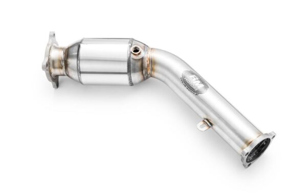 RM MOTORS - DOWNPIPE AUDI Q5 A4 A5 B8 2.0 TFSI + CATALIZZATORE