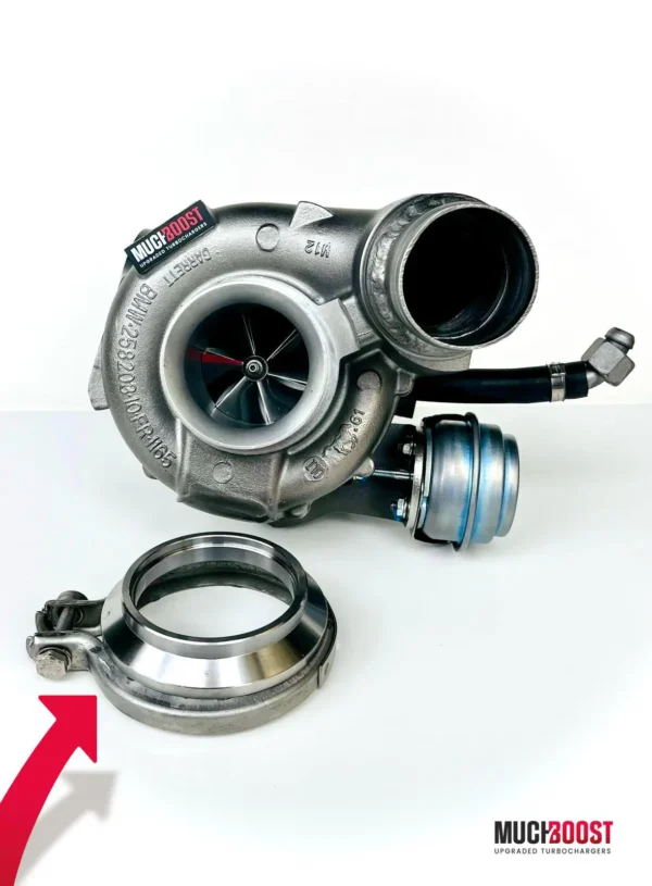 MUCHBOOST - TURBOCOMPRESSORE UPGRADE BALL BEARING BIG TURBO VACUUM CONVERTED 1.9 / 2.0 TDI