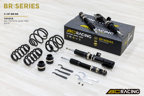 BC RACING - COILOVER BR REGOLABILE TOYOTA BZ4X FWD EA10 22+