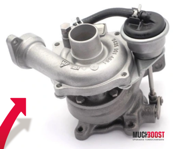 MUCHBOOST - TURBOCOMPRESSORE UPGRADE 1.4 HDI 8H CITROEN C1 / C2 / C3 II / XSAR III / FORD FIESTA VI / FUSION / MAZDA 2 / PEUGEOT 1.7/ 206 / 207 / 307 / 1007
