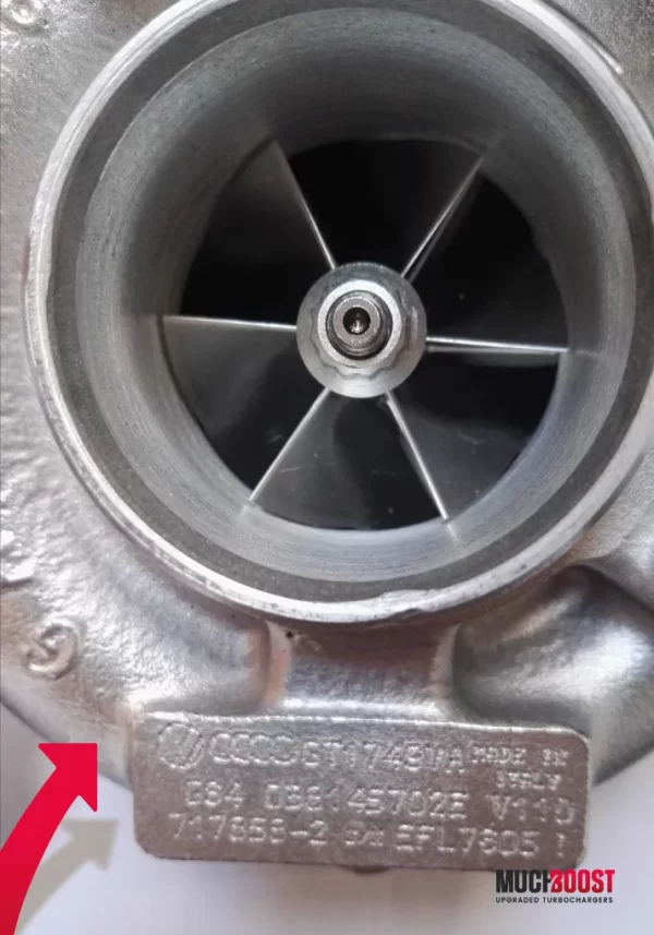 MUCHBOOST - TURBOCOMPRESSORE UPGRADE GT1752V 1.9/2.0 TDI HYBRID TURBO AFV / AWX / BPW / BGW / BLB - immagine 2