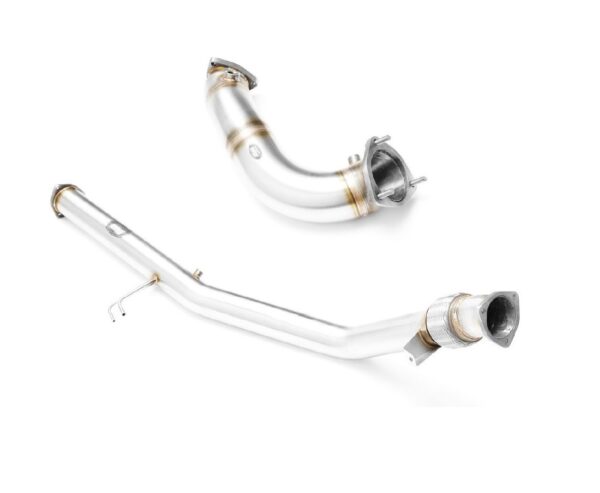RM MOTORS - DOWNPIPE AUDI A4 B7 2.7 3.0 TDI CATALIZZATORE + DPF - immagine 2
