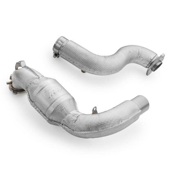 RM MOTORS - DOWNPIPE MERCEDES-AMG A35 GPF W177 4MATIC + SCUDO TERMICO