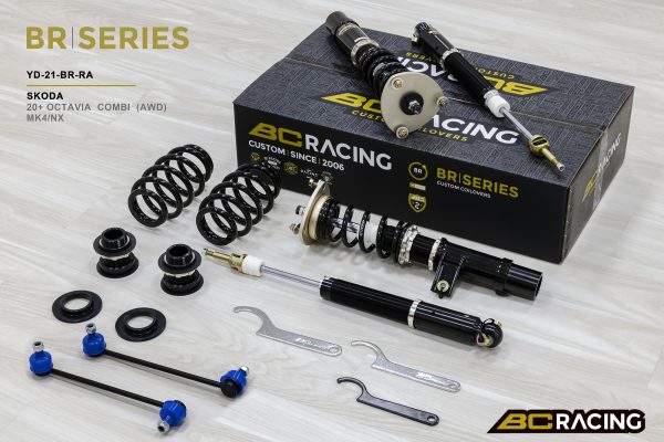 BC RACING - COILOVER BR REGOLABILE SKODA OCTAVIA COMBI AWD NX5 2020+