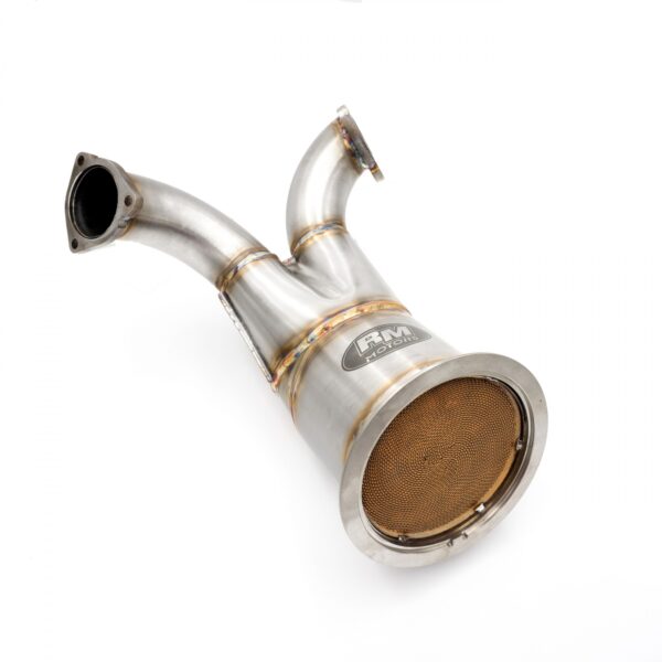 RM MOTORS - DOWNPIPE AUDI S4 B9 S5 8W6 + CATALIZZATORE