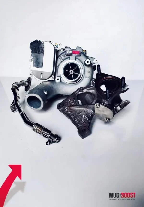MUCHBOOST - TURBOCOMPRESSORE UPGRADE BV50 HYBRID TURBO 3.0 TDI BMK / BKN / ASB AUDI A4 / A6 / A8 / Q7 / VW PHAETON / TUAREG - immagine 2