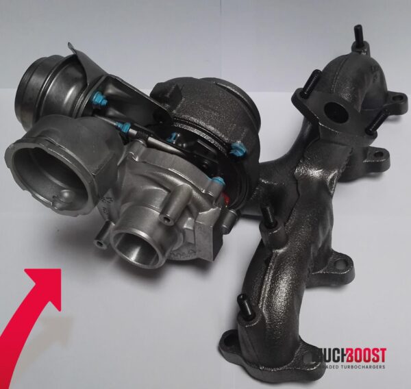 MUCHBOOST - TURBOCOMPRESSORE UPGRADE GT1752V HYBRID TURBO 1.9/2.0 TDI VAG AUDI / SEAT / SKODA/ VW