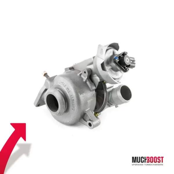 MUCHBOOST - TURBOCOMPRESSORE UPGRADE 2.0 TDCI / 2.0 D FORD FOCUS II / GALAXY II / C-MAX / MONDEO III / VOLVO C30 / C70 II / S40 II / V50