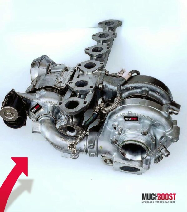 MUCHBOOST - TURBOCOMPRESSORE UPGRADE B57D30 3.0d BMW G30 540d, G15 840d, X3 G01, X4 G02, M340D G20