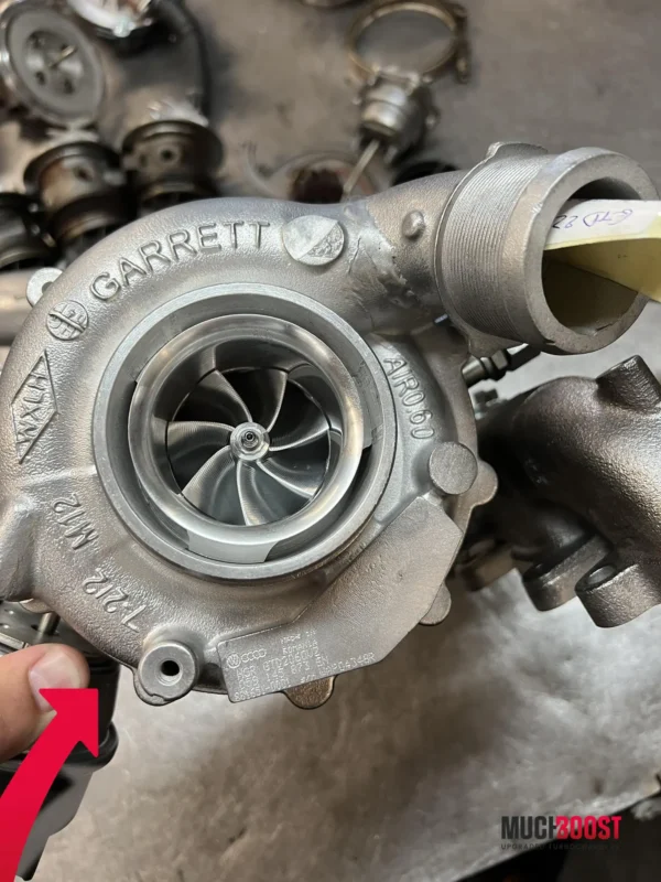 MUCHBOOST - TURBOCOMPRESSORE UPGRADE GTD2260VZ HYBRID TURBO ADATTO A MOTORI 1.9/2.0 TDI - immagine 2