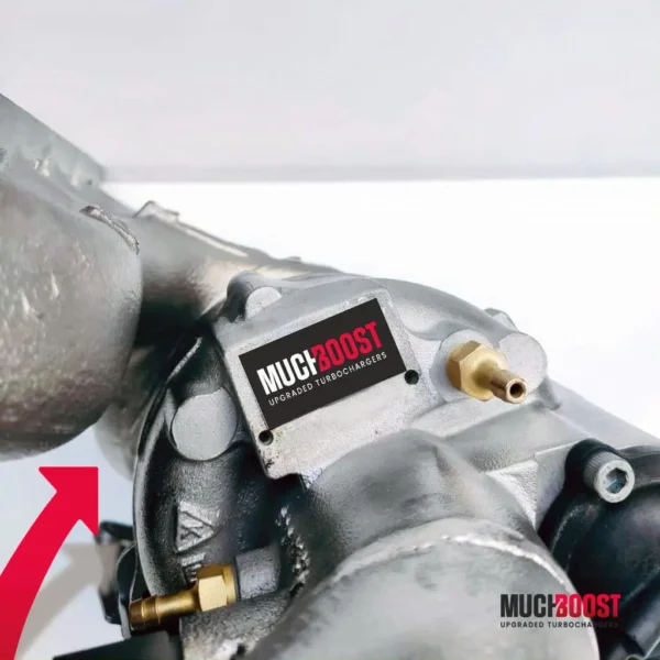 MUCHBOOST - TURBOCOMPRESSORE UPGRADE RCN 2P25 FORD FOCUS II ST / VOLVO C30 T5