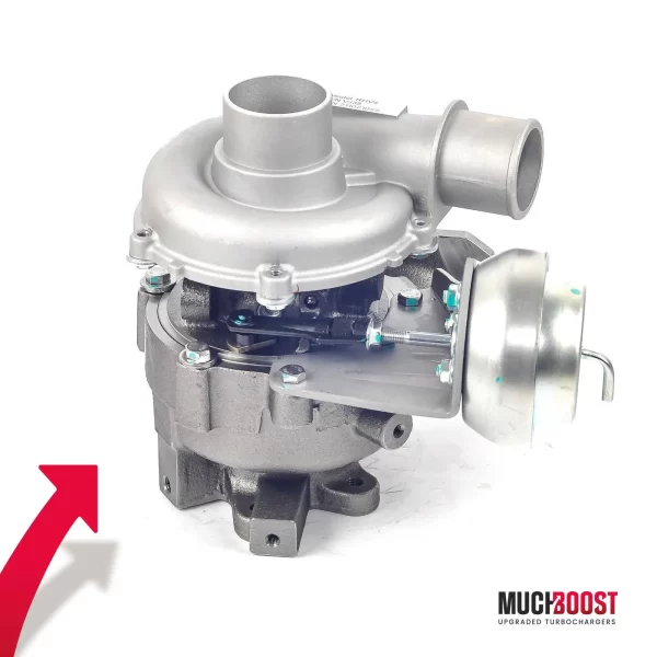 MUCHBOOST - TURBOCOMPRESSORE UPGRADE WLAA 2.5/3.0 TDCI / MRZ-CD FORD RANGER II / MAZDA BT-50 I