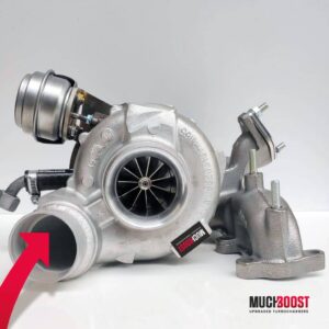 MUCHBOOST - TURBOCOMPRESSORE UPGRADE BILLET WHEEL GTB2260VK BIG TURBO TDI VACUUM CONVERTED WITH A WELDED 1.9/2.0 TDI MANIFOLD