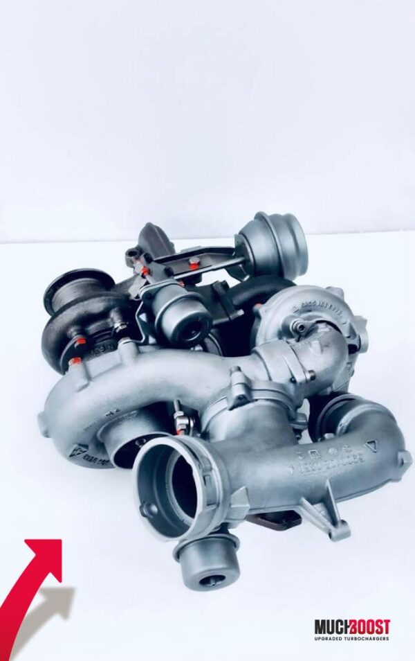 MUCHBOOST - TURBOCOMPRESSORE UPGRADE BMW 535D M57D30TOP 3.0d BMW E60/E61